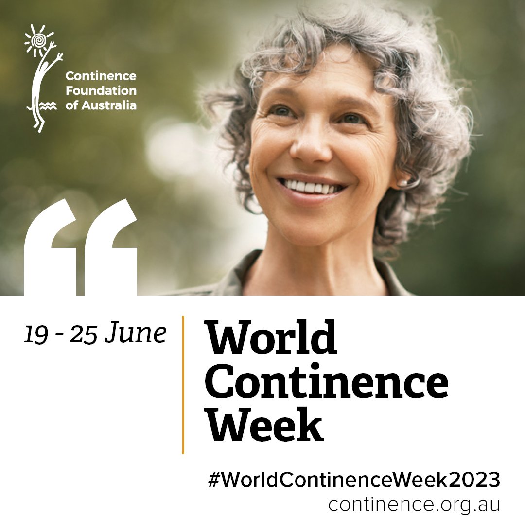 World Continence Week 2023 Campaign Resources Continence Foundation